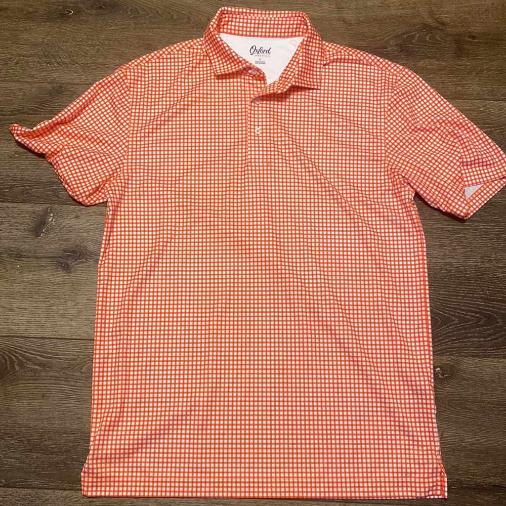 Oxford america orange polo large‎